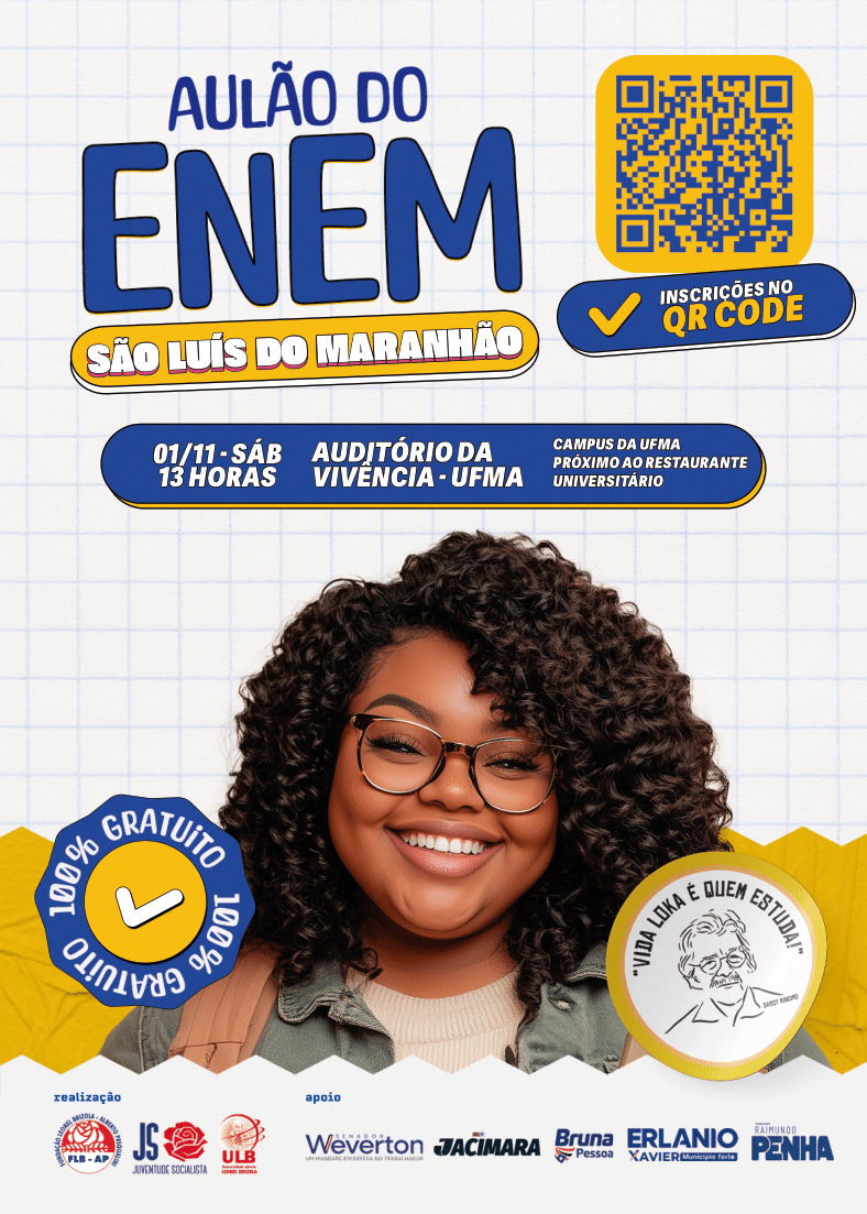 Course Image AULÃO DO ENEM PARA TODOS - SÃO LUÍS / MA